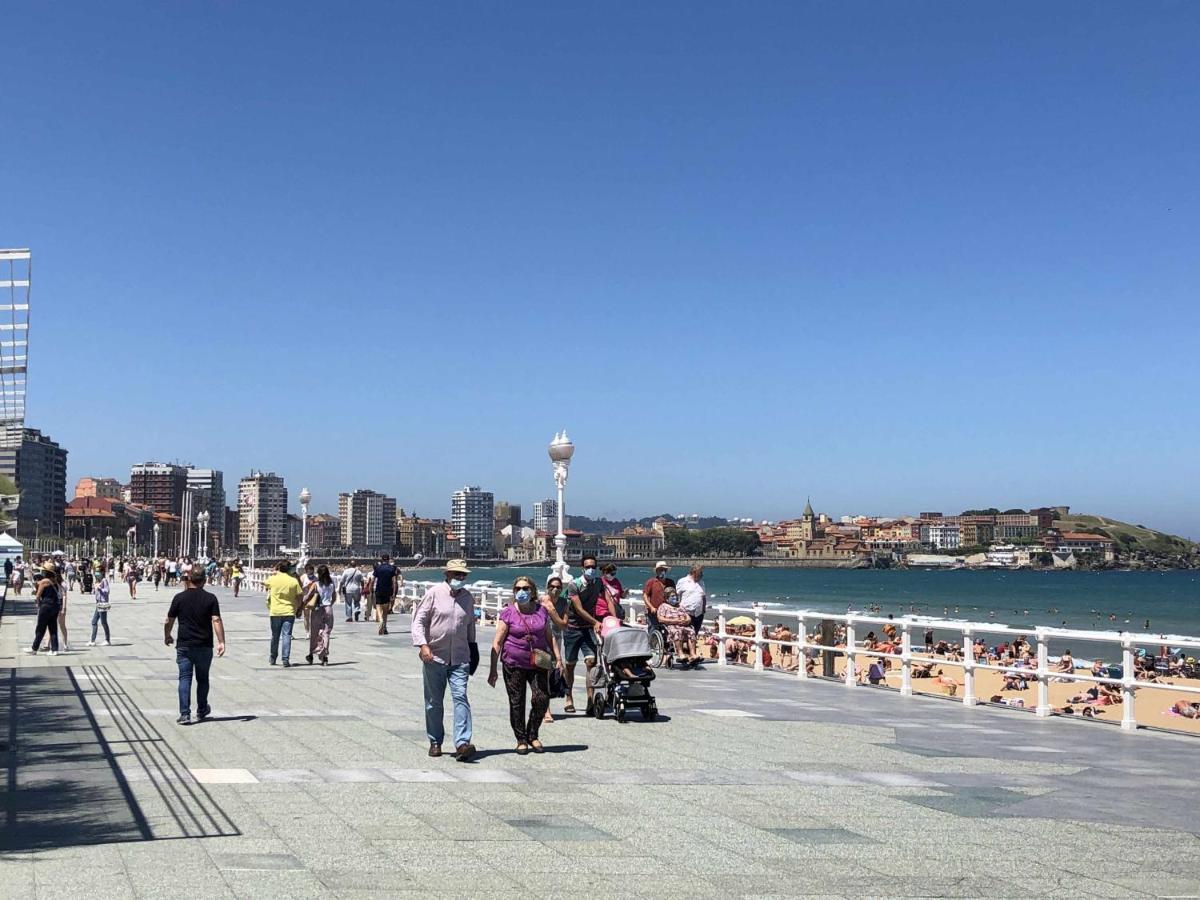 Arena Playa Gijon By Flowhome Экстерьер фото